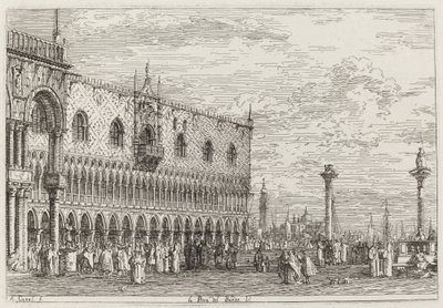 The Band Pier. V. [vpravo dole] od Canaletto