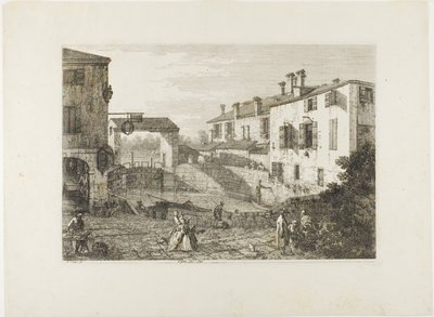 Le Porte Del Dolo, z Vedute od Canaletto