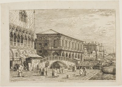 le Preson. V., z Vedute od Canaletto