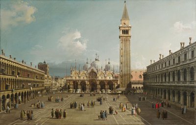 Náměstí svatého Marka od Canaletto