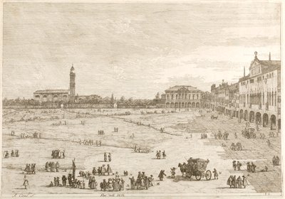 Prà della Valle, ze série „Vedute“ od Canaletto