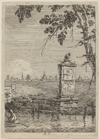 Malý památník, c. 17351746. od Canaletto