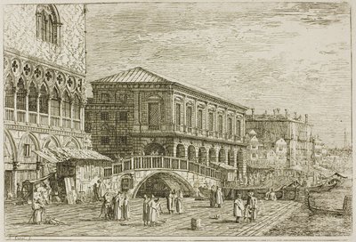 Vězení, z Vedute od Canaletto