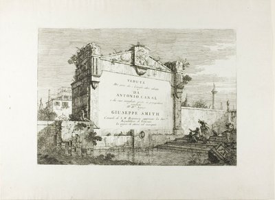 Titulní strana, od Vedute od Canaletto