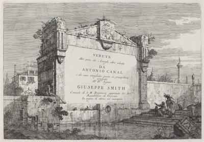 Titulní štítek od Canaletto