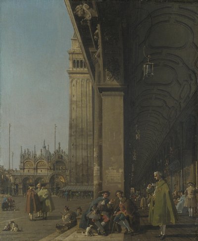 Benátky: náměstí San Marco od Canaletto