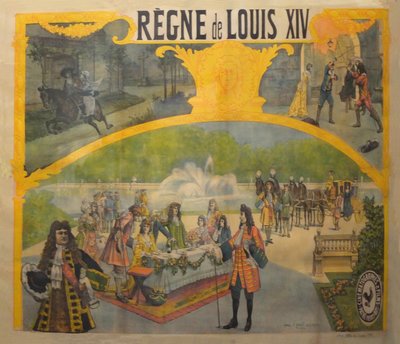 Plakát Le Regne de Louis XIV 1904 od Candido Aragonez de Faria