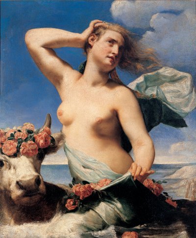 Znásilnění Evropy, c. 1650. od Canlassi