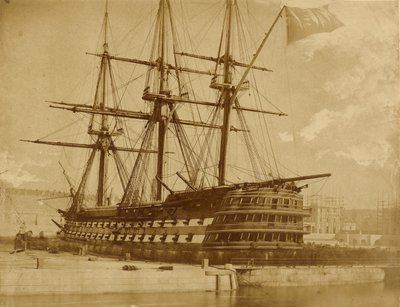 H.M.S. Duke of Wellington od Capt. Linnaeus Tripe