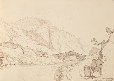 Most Černého potoka, 6. září 1841 od Capt. Thomas Hastings