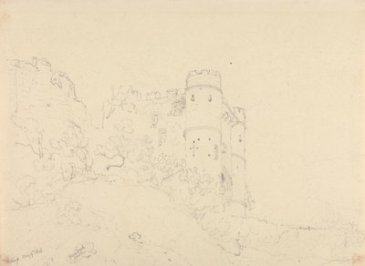 Hrad Carisbrooke, 9. května 1826 od Capt. Thomas Hastings