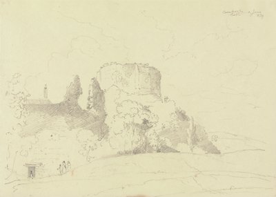 Hrad Carisbrooke, Isle of Wight od Capt. Thomas Hastings