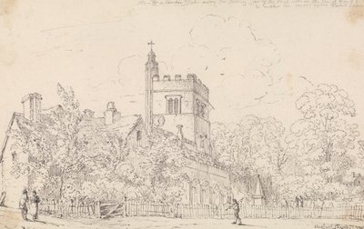 Cheshunt Church, 23. května 1814 od Capt. Thomas Hastings