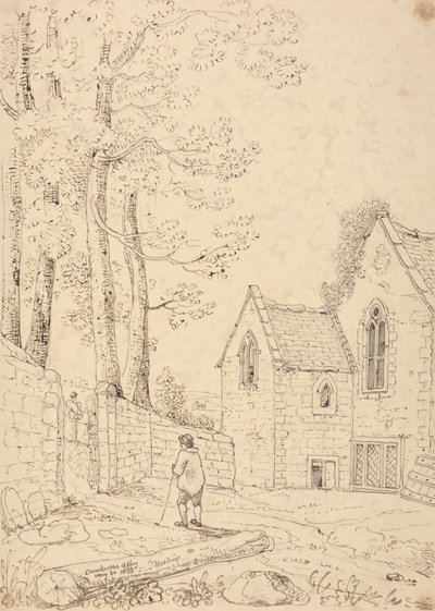 Crewkerne Abbey, 24. května 1833 od Capt. Thomas Hastings