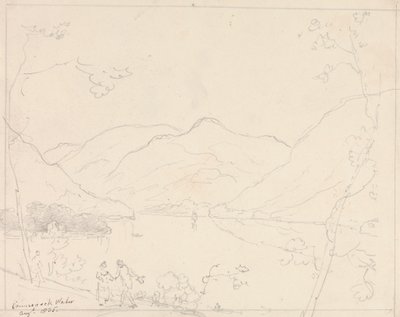 Crummock Water, srpen 1835 od Capt. Thomas Hastings