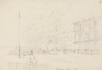 East Cowes, květen 1833 od Capt. Thomas Hastings