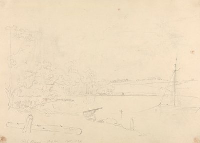 Fish House, Isle of Wight, září 1826 od Capt. Thomas Hastings