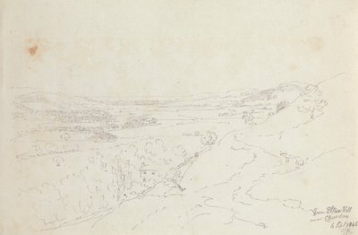 Z Elton Hill poblíž Clevedonu, 6. září 1845 od Capt. Thomas Hastings