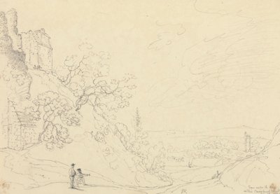 Zpod pevnosti v hradu Carisbrooke, 18. května 1829 od Capt. Thomas Hastings
