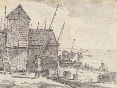 Pláž Hastings, 7. října 1820 od Capt. Thomas Hastings