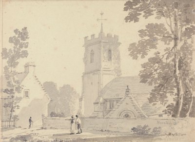 Henstridge Church, 23. srpna 1833 od Capt. Thomas Hastings