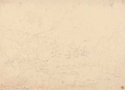 Holne Chase poblíž Ashburton, 30 května 1833 od Capt. Thomas Hastings