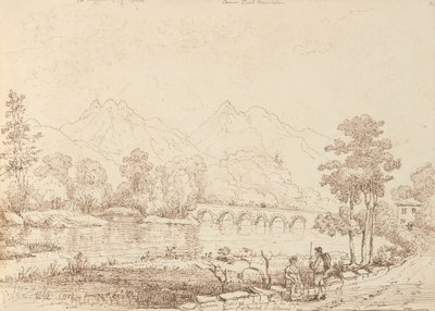 Lown Bridge vedoucí k Gap of Dunloh od Capt. Thomas Hastings