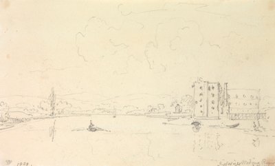 Řeka Medina a Cowes, Isle of Wight od Capt. Thomas Hastings