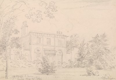 Millfield, East Cowes, neděle 27. května 1832 od Capt. Thomas Hastings