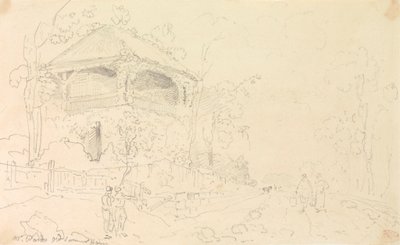 Starý letní dům pana Warda, Isle of Wight od Capt. Thomas Hastings