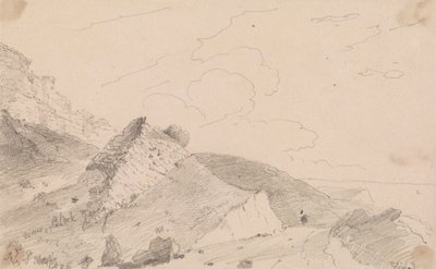 Poblíž Blackgang Chine, Isle of Wight od Capt. Thomas Hastings