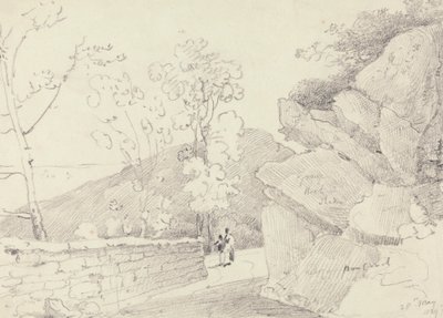 Poblíž Bonchurch, Isle of Wight, 28. května 1829 od Capt. Thomas Hastings