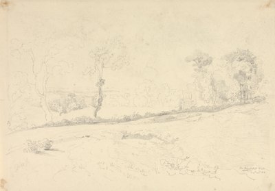 Na Hampstead Heath, 22. srpna 1818 od Capt. Thomas Hastings