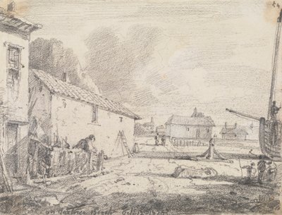 Na pláži Hastings, 12. října 1820 od Capt. Thomas Hastings