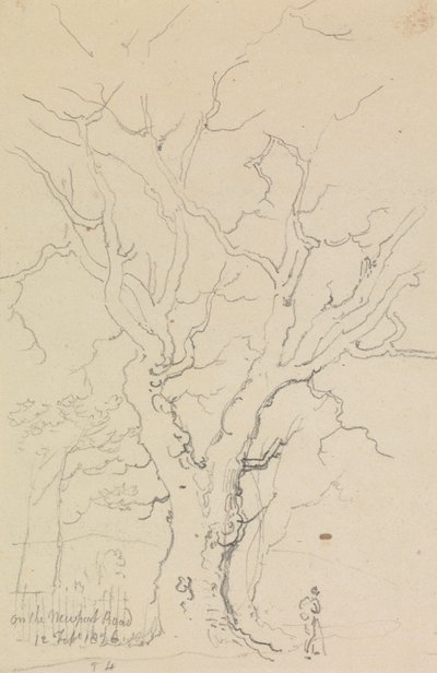 Na Newport Road, 12. února 1826 od Capt. Thomas Hastings