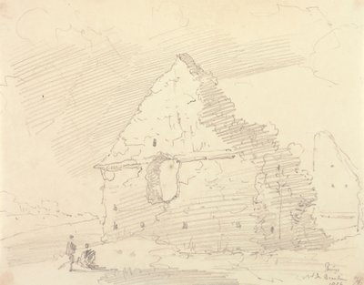 Ruiny v Beaulieu od Capt. Thomas Hastings