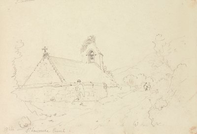 Kostel svatého Vavřince, Isle of Wight od Capt. Thomas Hastings