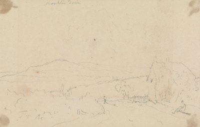 Shanklin Down, Isle of Wight od Capt. Thomas Hastings