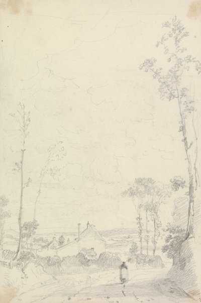 Náčrt domu podél silnice Heathland od Capt. Thomas Hastings