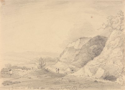 Jihovýchodní bašta hradu Carisbrooke, 14. června 1830 od Capt. Thomas Hastings