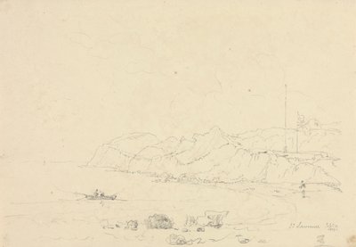 St. Lawrence, Isle of Wight, 19. září 1827 od Capt. Thomas Hastings