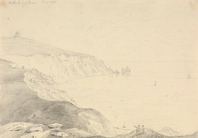 The Needles and Lighthouse, Isle of Wight od Capt. Thomas Hastings