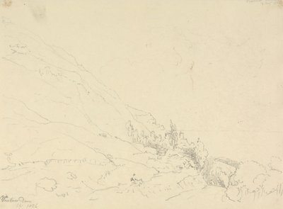 Ventnor Down, 19. srpna 1826 od Capt. Thomas Hastings