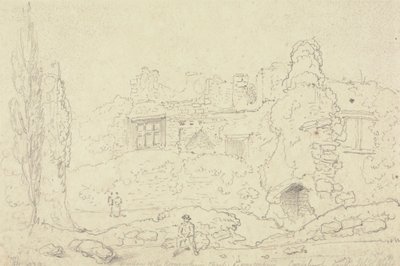 Okno pokoje, kde byl uvězněn Karel I., hrad Carisbrooke od Capt. Thomas Hastings
