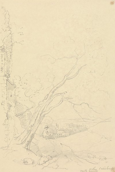 Uvnitř Carisbrooke Castle Grounds, Isle of Wight od Capt. Thomas Hastings