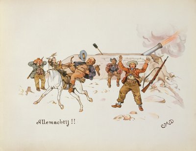 Allemachtij z The Leaguer of Ladysmith, 1900 od Captain Clive Dixon