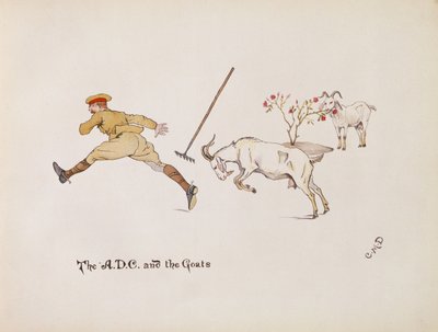 A.D.C. and the Goats, z The Leaguer of Ladysmith, 1900 od Captain Clive Dixon