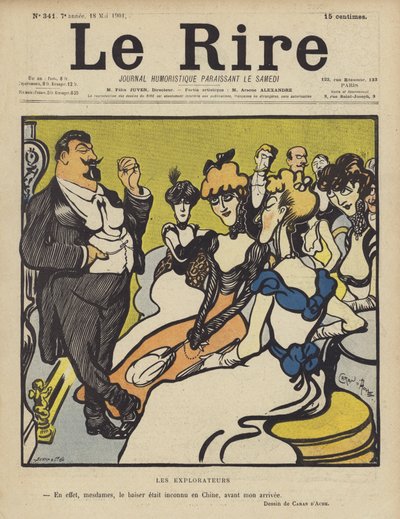 Ilustrace pro Le Rire od Caran d Ache