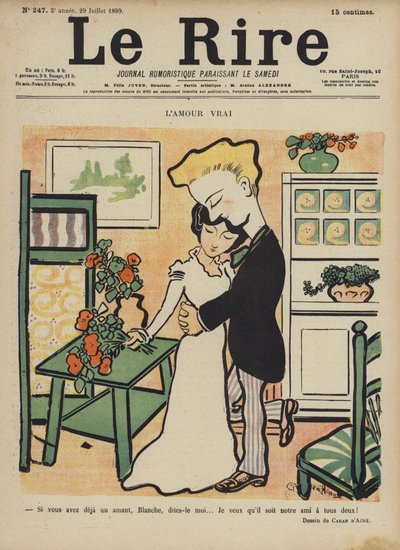 Ilustrace pro Le Rire od Caran d Ache