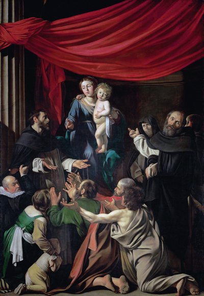 Růžencová Madona od Caravaggio